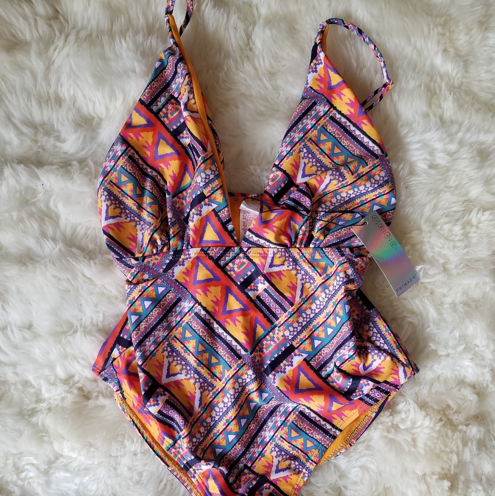 One piece bathing suit